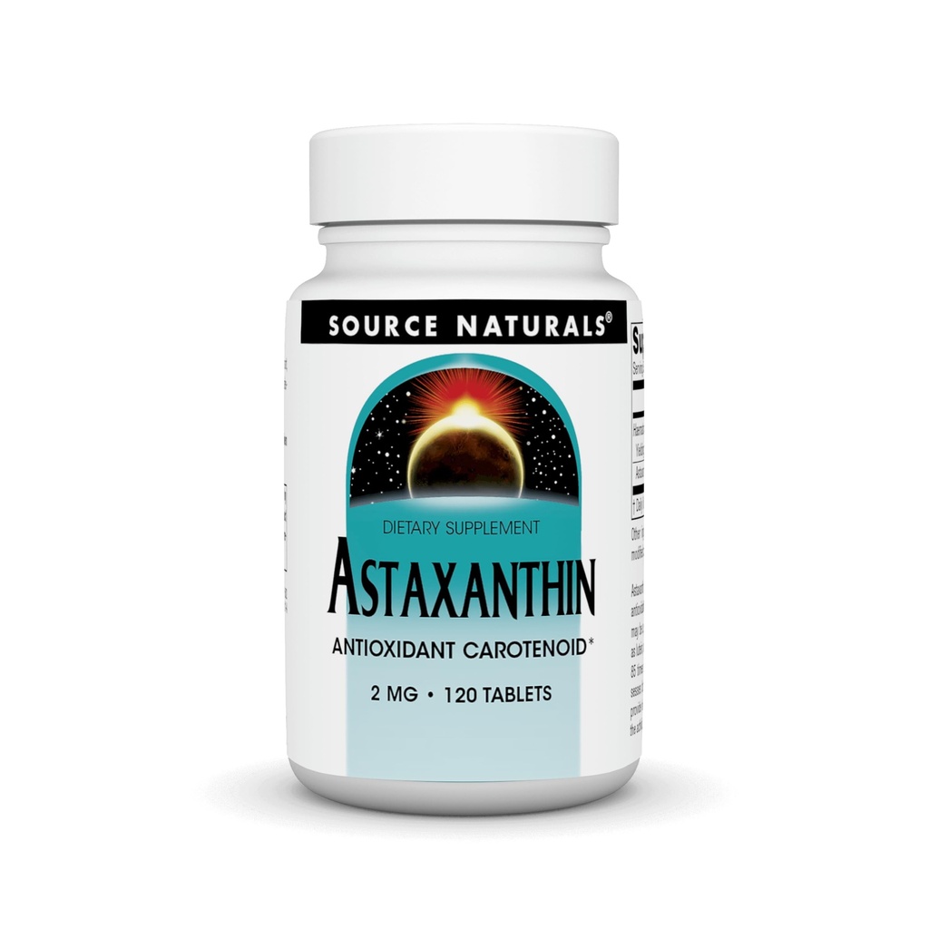 Zdroj Naturals Astaxantin, Antioxidant Carotenoid*, 2 mg - 120 tabliet