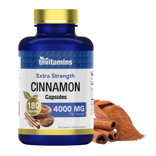 tnvitamíny Škorica Kapsule 4,000 mg Rovnocenné - 180 Kapsule 