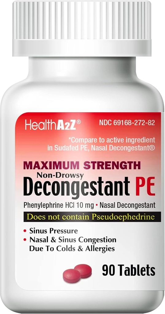 HealthA2Z® Dekongestant PE 