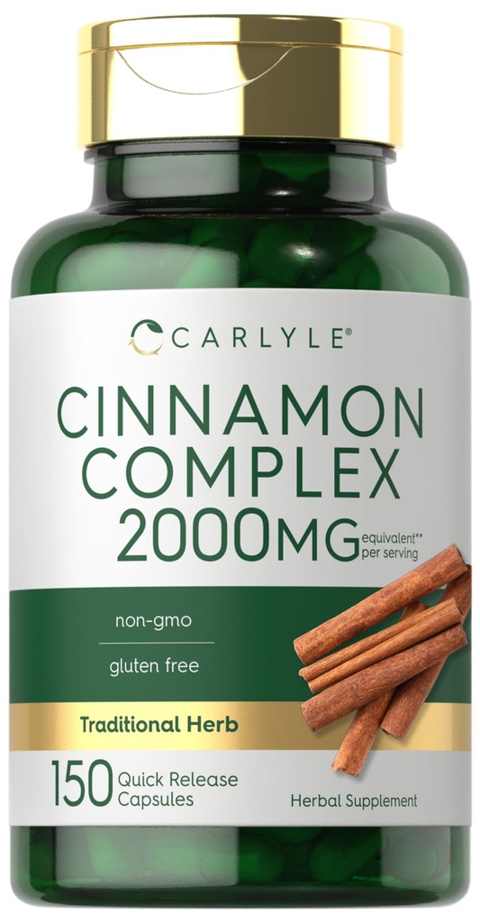 Carlyle Ceylon škoricový komplex s Gymnemou a Mulberry 150 Kapsule 