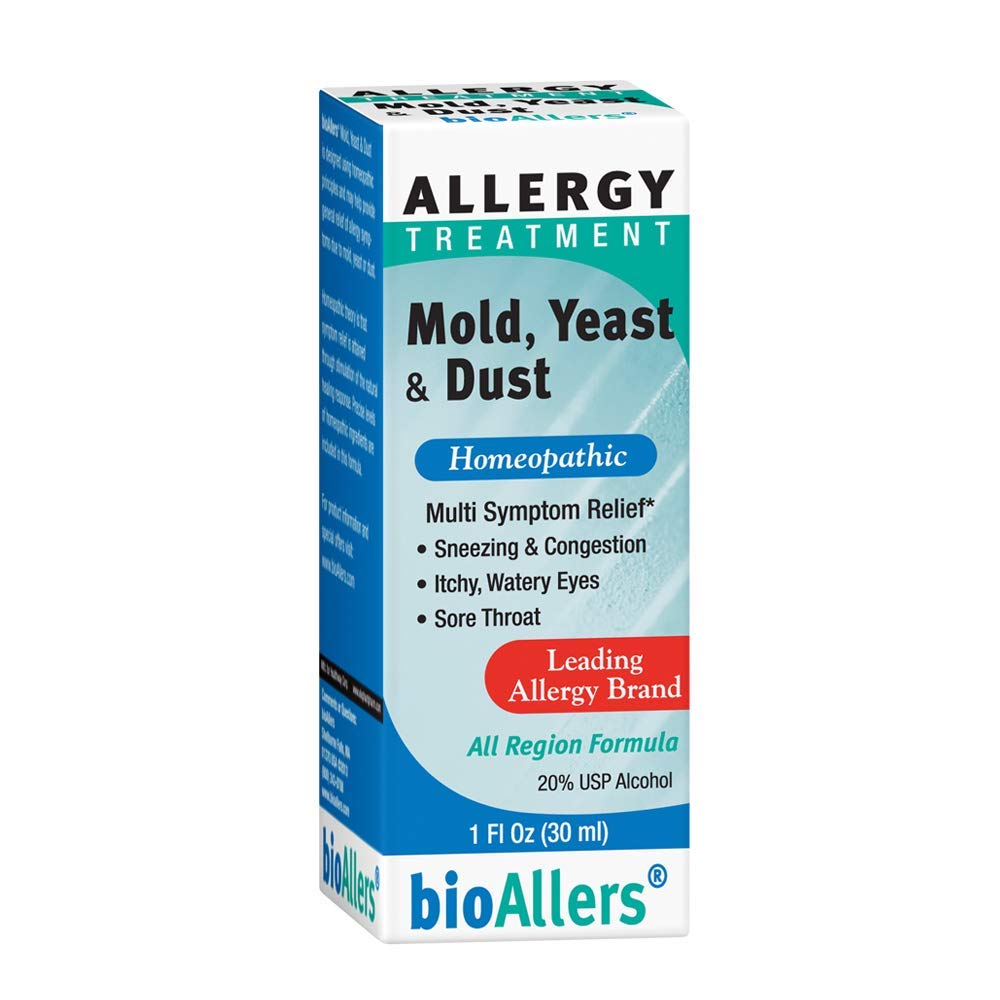 NaturalCare by bioAllers Alergická liečba Homeopatická formula môže pomôcť Reliéve sipot, kongescia, svrbenie, vyrážky a vodné oči 1 Fl Oz (371400702017)