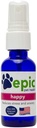 Happy - všetky prírodné kvapaliny sprej doplnok - Jednoduché oddelenie úzkosť, pomáha s Vet návštevy, cestovanie,grooming, strata priateľa (Spray 1 oz)