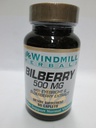 Veterný mlyn čučoriedky 500 Mg Kapsule podporuje normálne videnie - 60 Ea