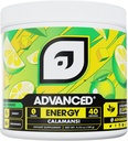 Advanced Energy - Energy Boosting Formule with Electrolytes for Hydration - L-Theanine to Combat Jitters - Sugar Free & Keto Friendly - No Maltodextrin (40 Servings) (Calamansi)