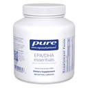 Pure Encapsulations EPA/DHA Essentials - Rybí olej koncentrát doplnok na podporu kardiovaskulárneho zdravia - Premium EPA a DHA doplnok s Omega 3 - 180 Softgel kapsuly
