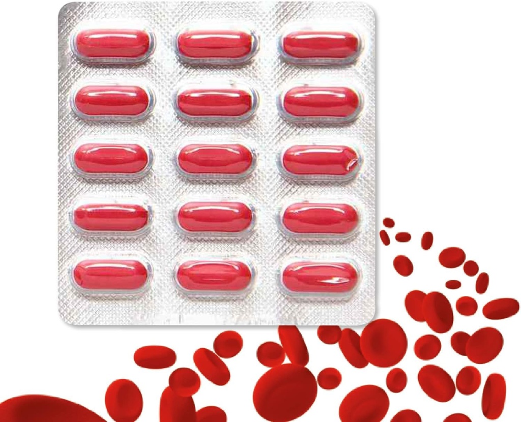 Železo, kyselina listová Supplement, vitamín C a vitamín B12 