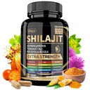 Shilajit Supplement with Sea Moss, Ashwagandha, Tongkat Ali - Shilajit Pure Himalayan Organic Fulvic Acid Kapsule - 90 Count