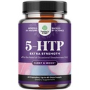 5 HTP doplnok 5-Hydroxytryptofán - 5HTP 100mg na podávanie jemne bylinný spánok a náladový doplnok - 5-HTP 100 mg na podávanie Mood Supplement and Sleep Support Capsules from Griffonia Simplicifolia