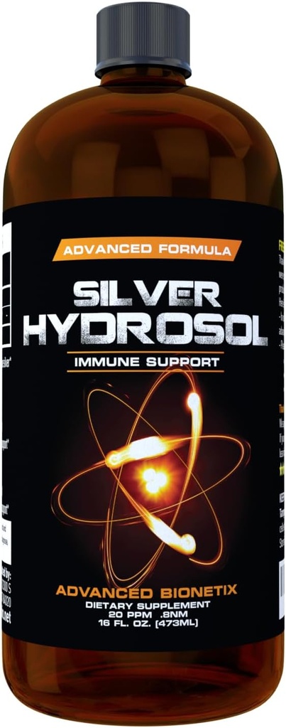 Pharmacist Odporúčané 16 oz Advanced Bionetix Koloidné striebro Hydrosol, Všetky prírodné a podporuje zdravý imunitný systém. Koloidné striebro, ktoré skutočne funguje!