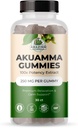 Amazing Botanicals Akuamma Gummies - High Potency Daily Wellness Gummy, Vegan, Non-GMO, Gluten-Free Herbal Supplement - 250MG Per Gummy s prírodnou Wild Berry Flavor (30 Počet)