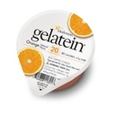 Oranžový gél: 20 gramov bielkovín. Bez cukru. Ideálne pre Clear Liquid Diets, prehĺtanie Ťažkosti, bariatrická, Dialýza a Onkológia. Skvelý pred alebo po tréningu Snack. (12 balení)