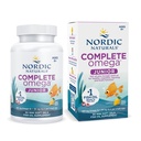 Nordic Naturals Complete Omega Jr., Lemon - 90 Mini Soft Gels - 283 mg Total Omega-3s & 35 mg GLA - Healthy Cognition, Nervisive System Function - Non-GMO - 45 Servings
