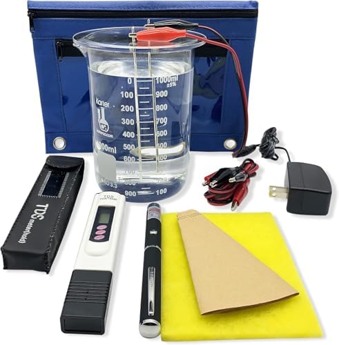 Vylepšený Chris Koloidné striebro Generátor Kit s 99,99% Pure Wire. Stačí pridať destilovanú vodu a pohár!
