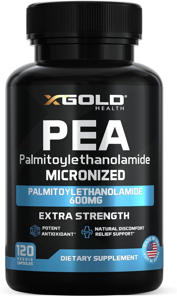 Palmitoyletanolamid Pea Supplement 600 mg 