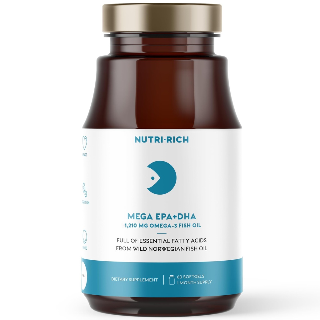 Nutri-Rich Omega-3 rybí olej 1210mg 