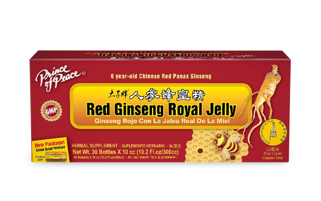 Prince of Peace Red Ginseng Royal Jelly, 30 Gróf