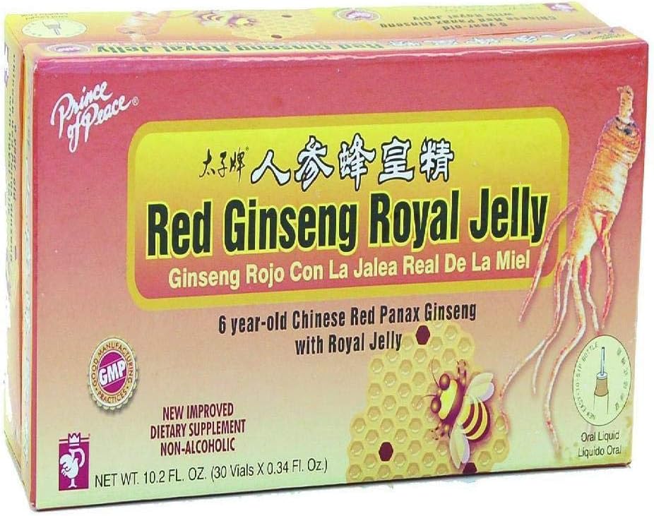 Prince of Peace Red Ginseng Royal Jelly, 30 Gróf