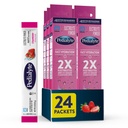 Pedialyte Rýchla hydratácia Elektrolytové práškové balíčky, Jahodový, Hydračný nápoj, 24 jednoslúchavých púdrových balíčkov