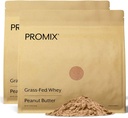 ProMix Nutrition Srvátka Protein prášok, Arašidové maslo - tráva-Fed & 100% Všetky prírodné - 