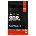AS-IT-IS Nutrition Srvátkový proteínový koncentrát 80% - 1kg/35.2 Oz Cross-flow Mikrofiltrovaný 