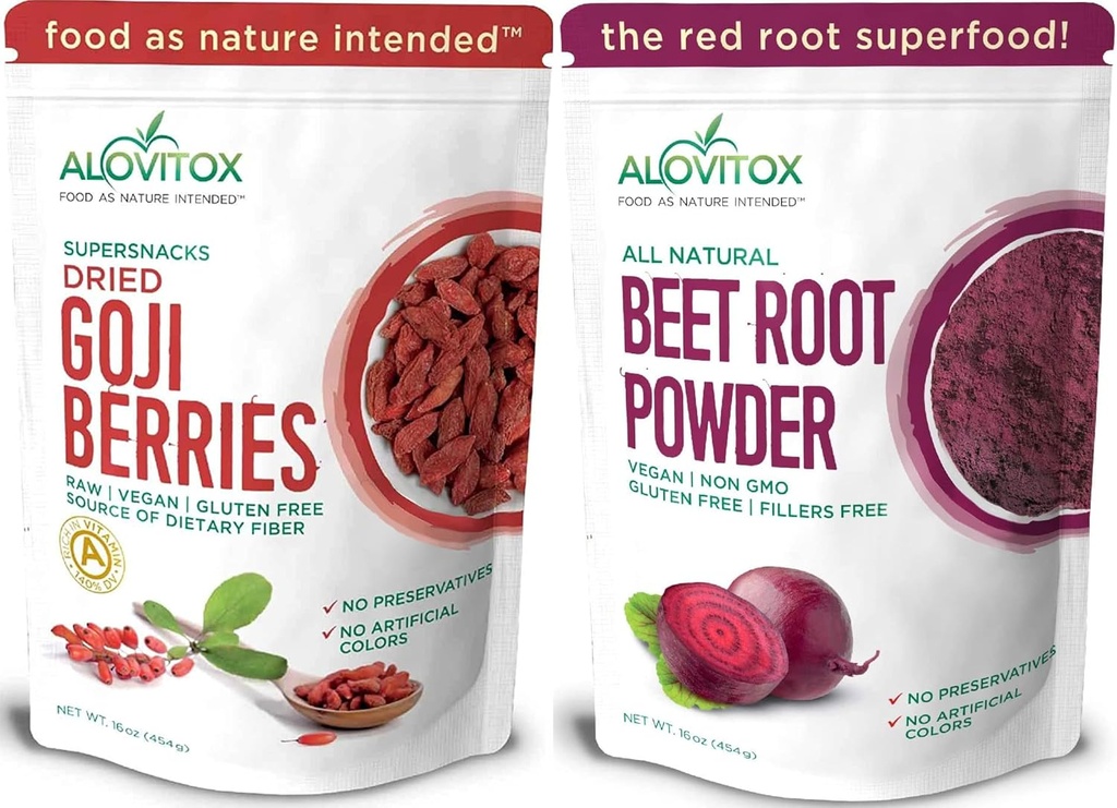Alvitox Repeat Root Powder & Goji Berries 