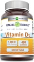 Amazing Vzorce Vitamín D3 1000 IU Softgels Supplement 