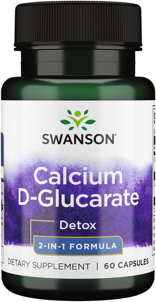 Swanson Calcium D- Glukarát 250 Milligrams 60 Kapsule