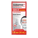 Sudafed Sinus Ťažké Original Nasal Spray, 12 Hodina Nosový sprej Dekongestant pre rýchle, výkonné preťaženie Relief kvôli chladom alebo alergii, Oxymetazolín HCl .05% Nosový sprej, 1 fl. oz