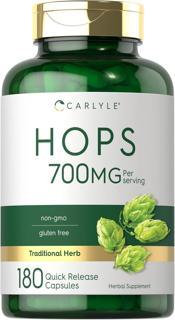 Carlyle Hops Supplement 700mg 180 Kapsule 