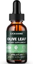 1 balenie 1000MG Olive Leaf Liquid Extract - Organické Olive Leaf kvapky doplnok Tinktúra pre lepšiu absorpciu - Immune & Heart Support Gluten-free, non-GMO, Vegan, 2 Fl Oz