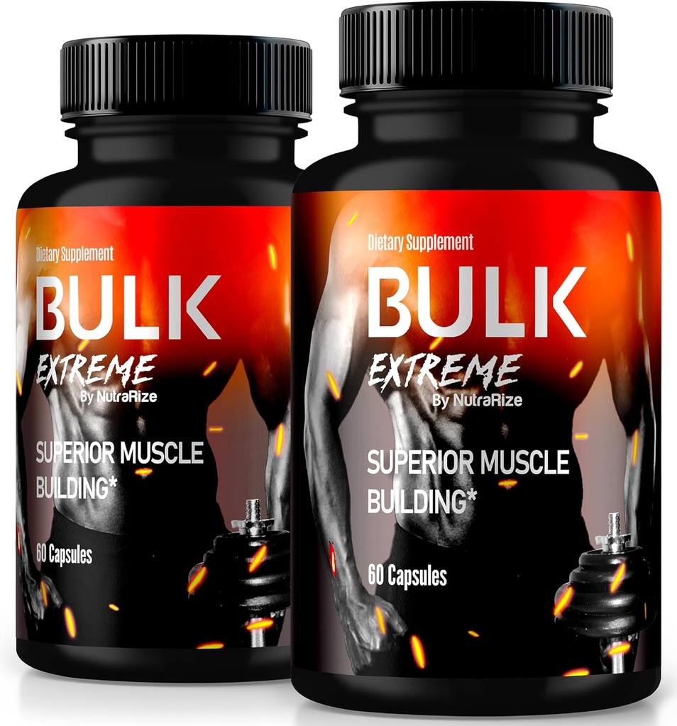 (2 balenia) Objem Extreme Superior budovanie svalov Pokročilé Formula, objem Extrémne pre Lean svalovej hmoty pre mužov, Všetky prírodné svalovej hmoty Builder, mužské pilulky pre fyzickú výkonnosť, Recenzia (120 Kapsule)