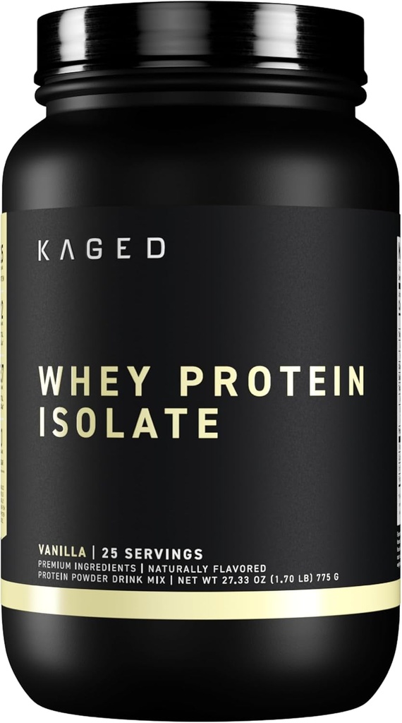 Kaged Wheey Protein Isolát Powder Vigna 100% Čistá nízka laktóza Srvátka 