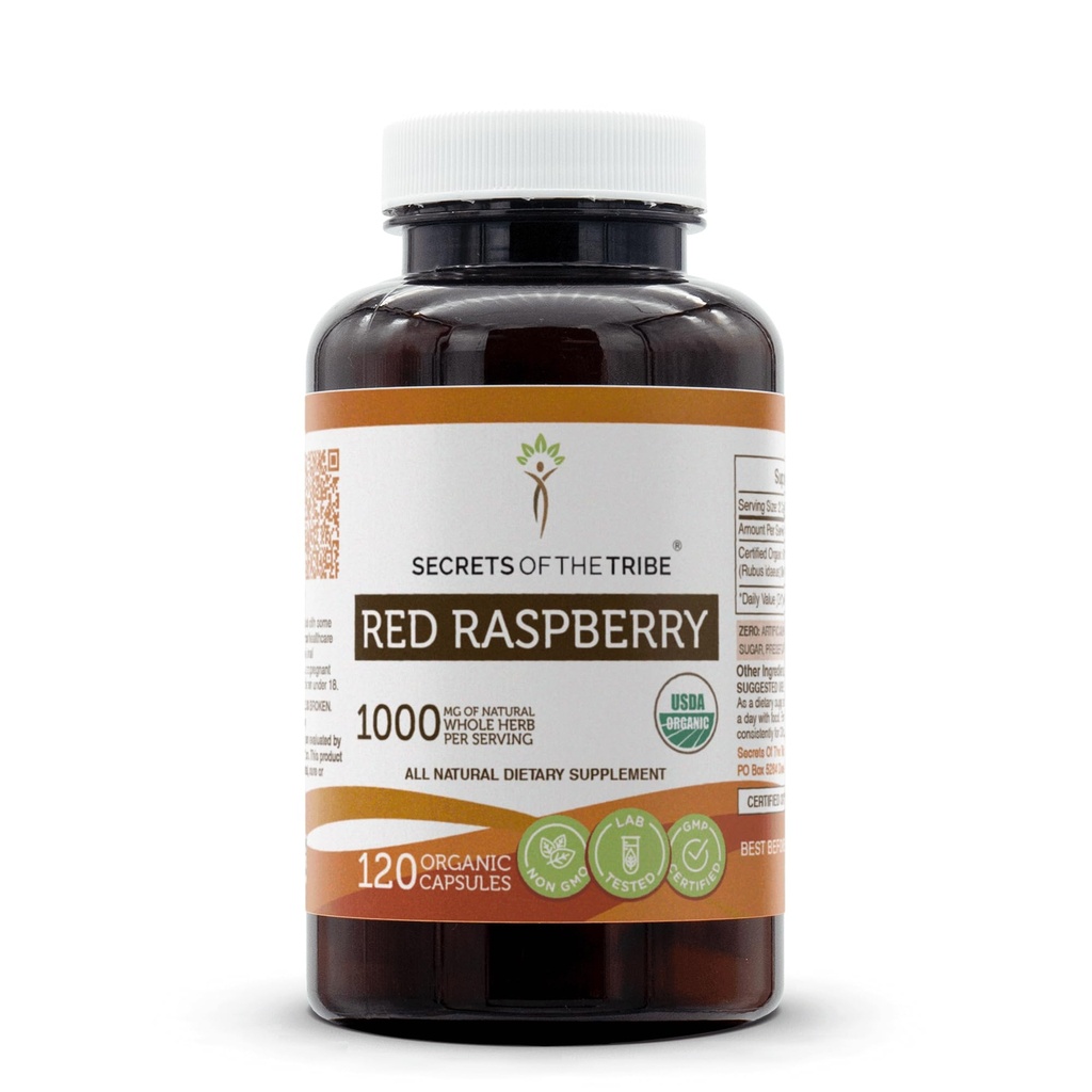 Secrets of the Tribe Red Malinová USDA Organic Capsules 