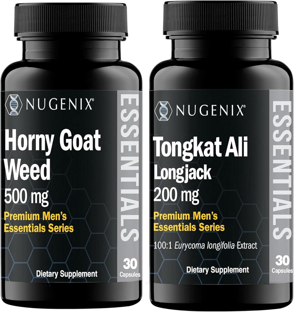 Nugenix Essentials Horny koza burina a Tongkat Ali doplnky