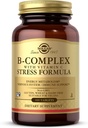 Solgar B- Complex s vitamínom C - 100 tabliet - Non-GMO, Vegan, Kosher & Gluten Free - 50 Servisov