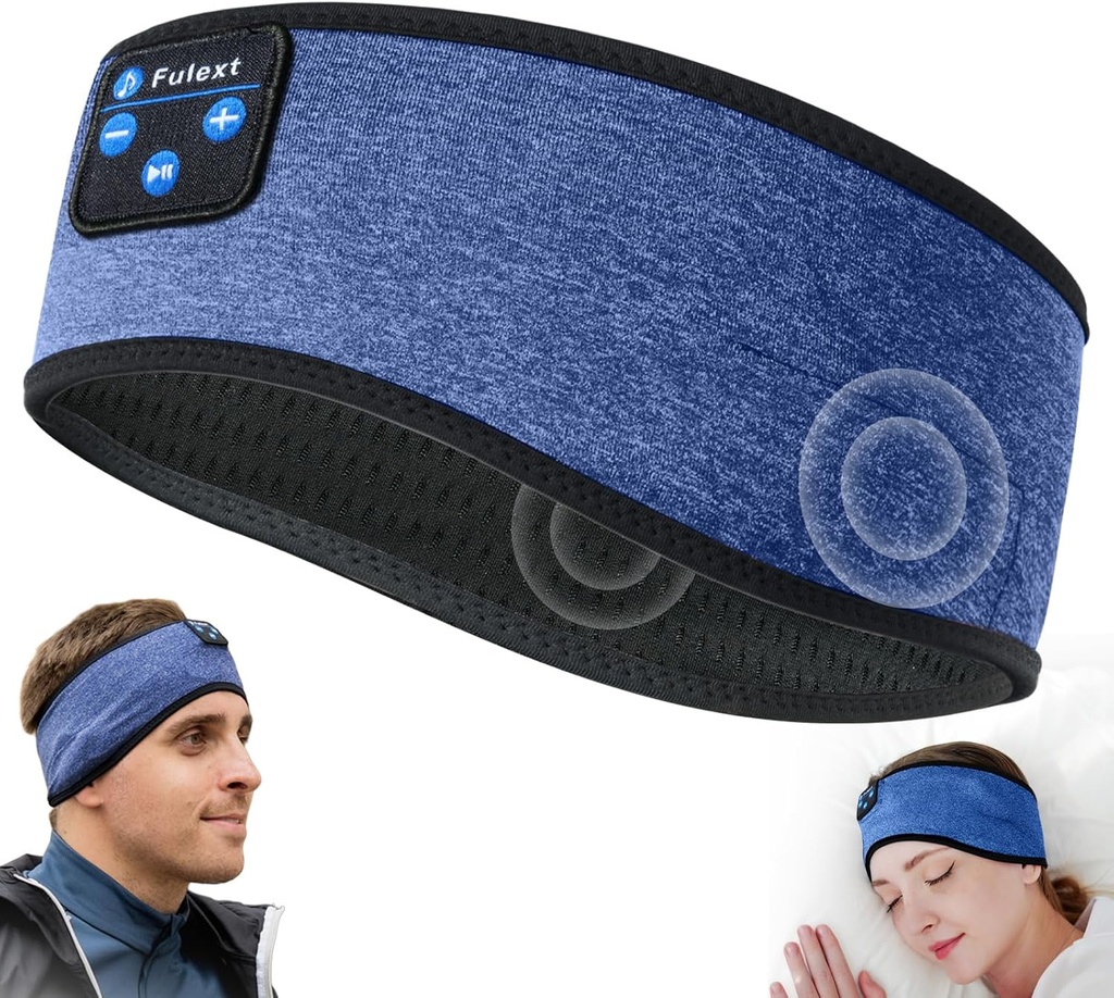 Spánkové slúchadlá Headband10Hrs Bluetooth Headband s útulnými earbuds pohodlné spiace slúchadlá pre bočné spanie, spánok a salónik Darčekový nápad pre ženy Muži