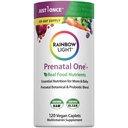 Rainbow Light High-Potency Prenatal One Multivitamín, Prenatálne zdravie Multivitamín podporuje mamine zdravie a vývoj dieťaťa, s vitamínom C, Vegan, 120 Počet