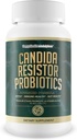Candida Resistor Probiotiká - Naše najlepšie Candida podporné kapsule - Naše tabletky pre Candida sú prírodné Candida Cleanse Detox Probiotic Candida Complex - Candida Pills - Candida Resistor Supplement