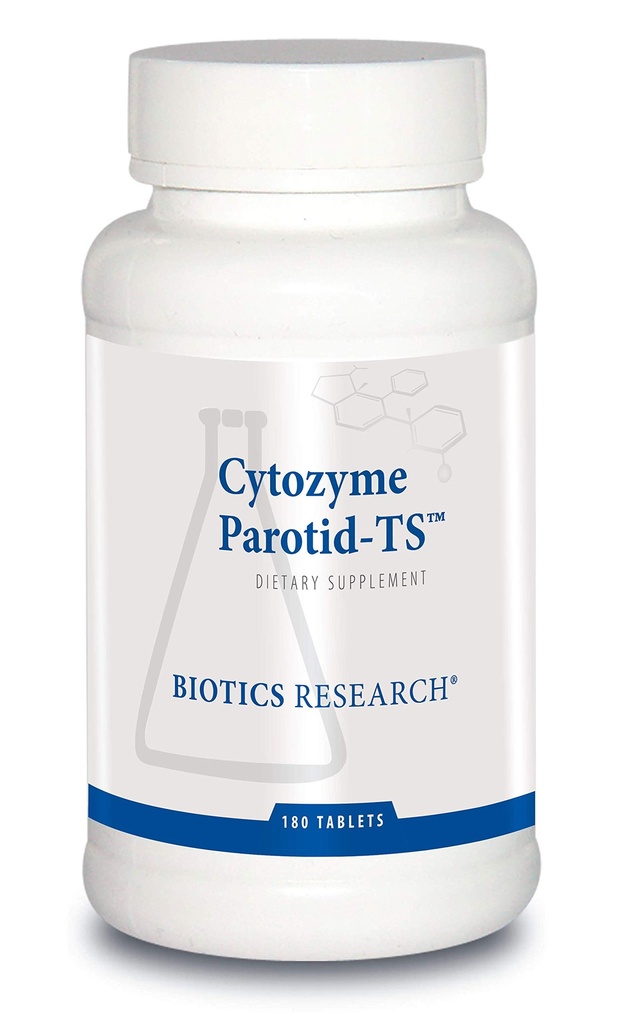 Biotics Research Cytozyme Parotid TS Parotid Concentration, Digestive Health, Supports Parotid Gland Funging, Fosters Enzyme Production, SOD, Catalase, Potent Antioxidant Activity 180 Tablets
