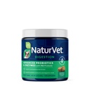 NaturVet Advanced Probiotiká & Enzymes, PB6 Pes mäkké žuvačky na pomoc citlivé žalúdočné a tráviace problémy, Hickory Fajčenie slanina Ochutené Pet Supplement pre psy Viac ako 6 týždňov, 120 gróf Jar