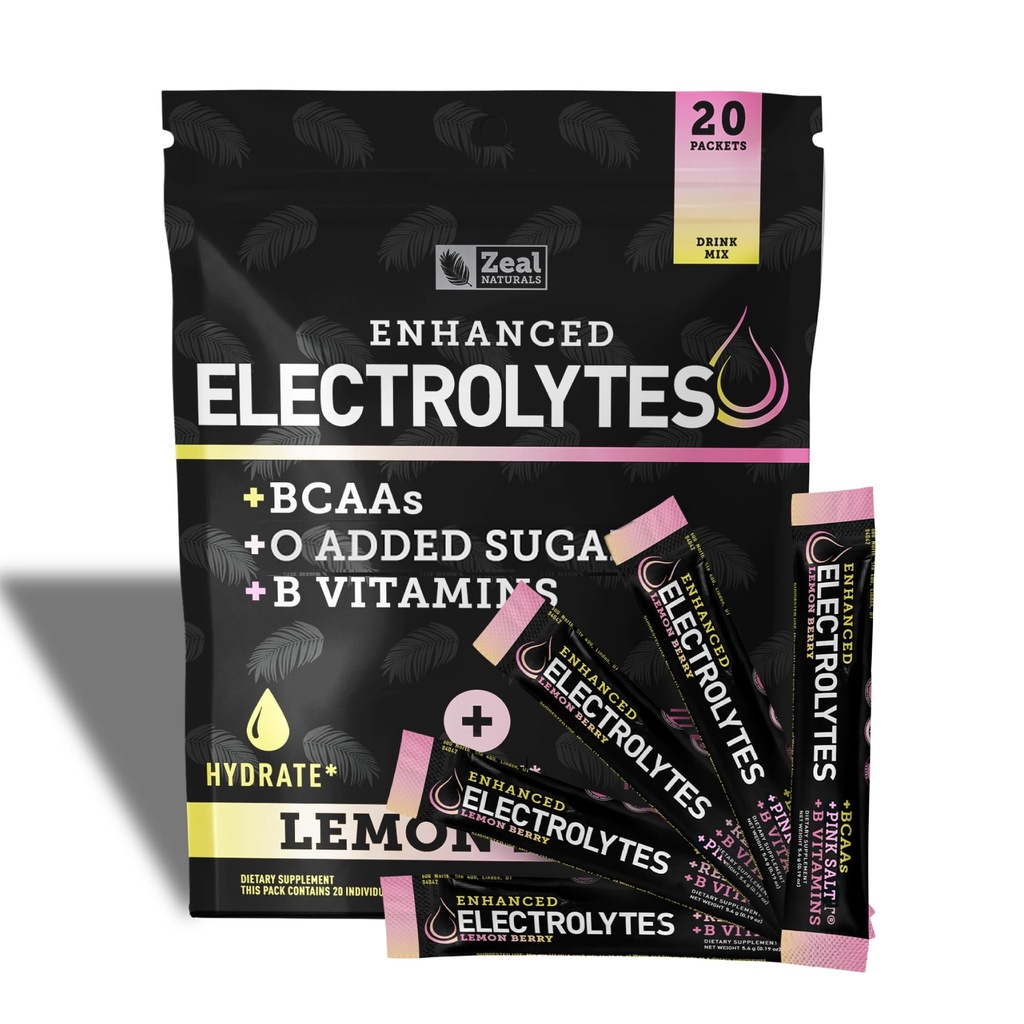 Vylepšené balenia Electrolytu s práškovou tyčinkou (Lemon Berry 