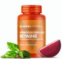 Anjel vitamíny - kyselina chlorovodíková betaín, podporuje zdravé trávenie a žalúdočné šťavy (100 vegetariánskych chlórkapov)