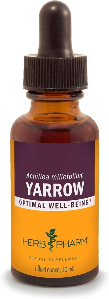 Herb Pharm Yarrow Kvitnúce Tops tekutý extrakt - 1 Ounce