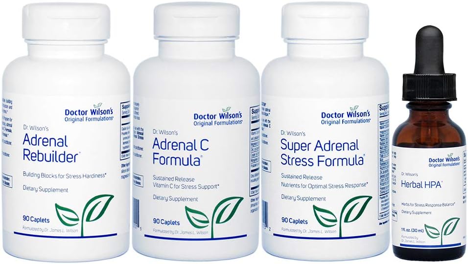 Dr. Wilson's Adrenal Function Protocol Komplexná sada pre Adrenal Support HPA Small