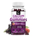 Vápnik Magnézium Zinok Gumies s vysokou absorpciou horčíka, draslíka, D3 - pre kosti, svalov, Immune & Sleep Support, Vegan