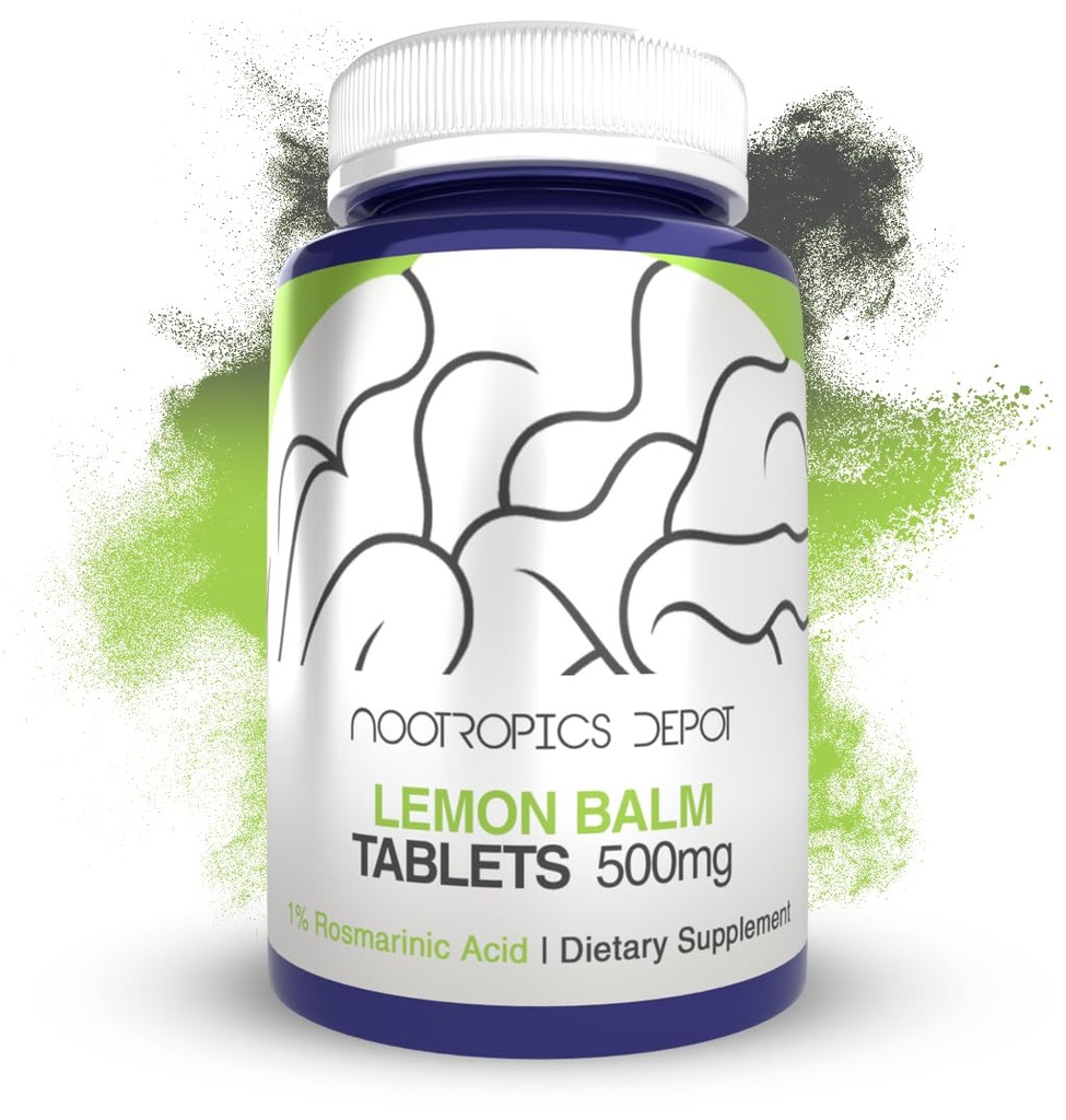 Nootropics Depot Lemon Balm Extract Tablety 
