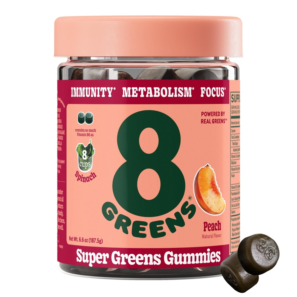 8Greens Supergreens Gummy 