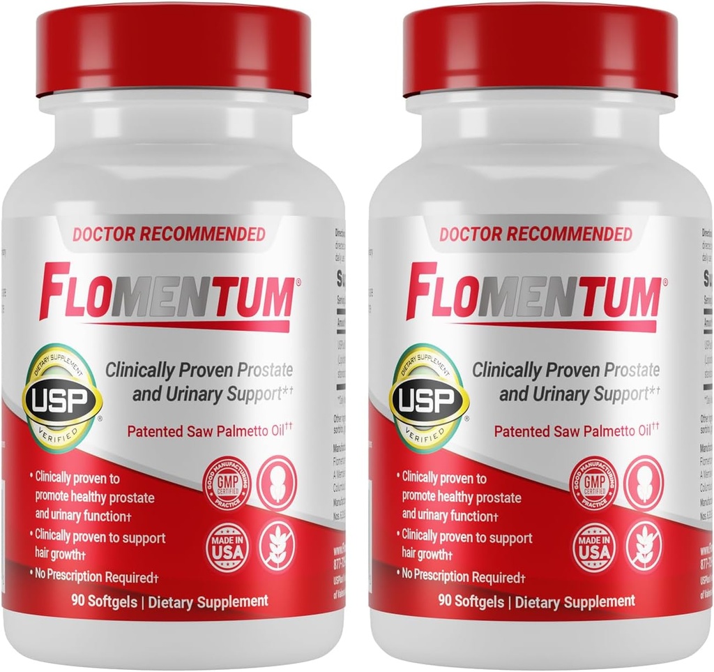 Flomentum® Saw Palmetto pre mužov Prostate Doplnok Prostata Podpora Doplnkové pre zdravie mužov 