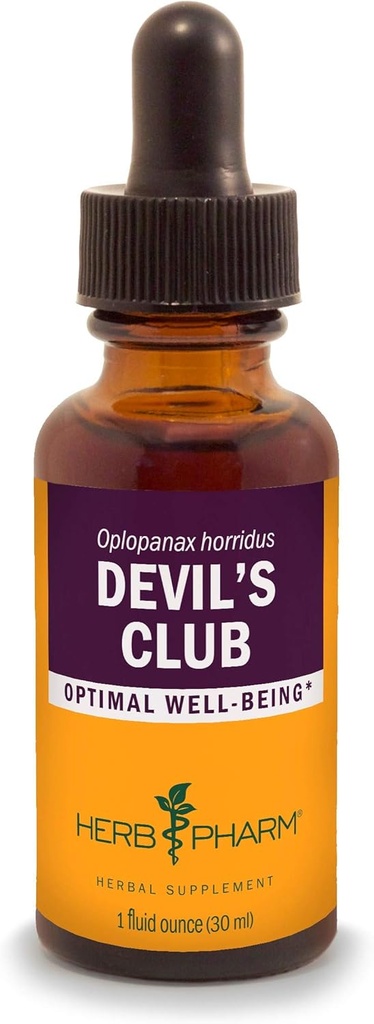 Herb Pharm Diablov klub tekutý extrakt - 1 Ounce