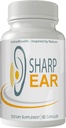 Sharp Ear Complete Tinnitus Relief Supplement, 60 Kapsule, Vlastnícky Blend znížiť zvonenie ucha a podporu Optimálne sluch funkcie a jasnosť